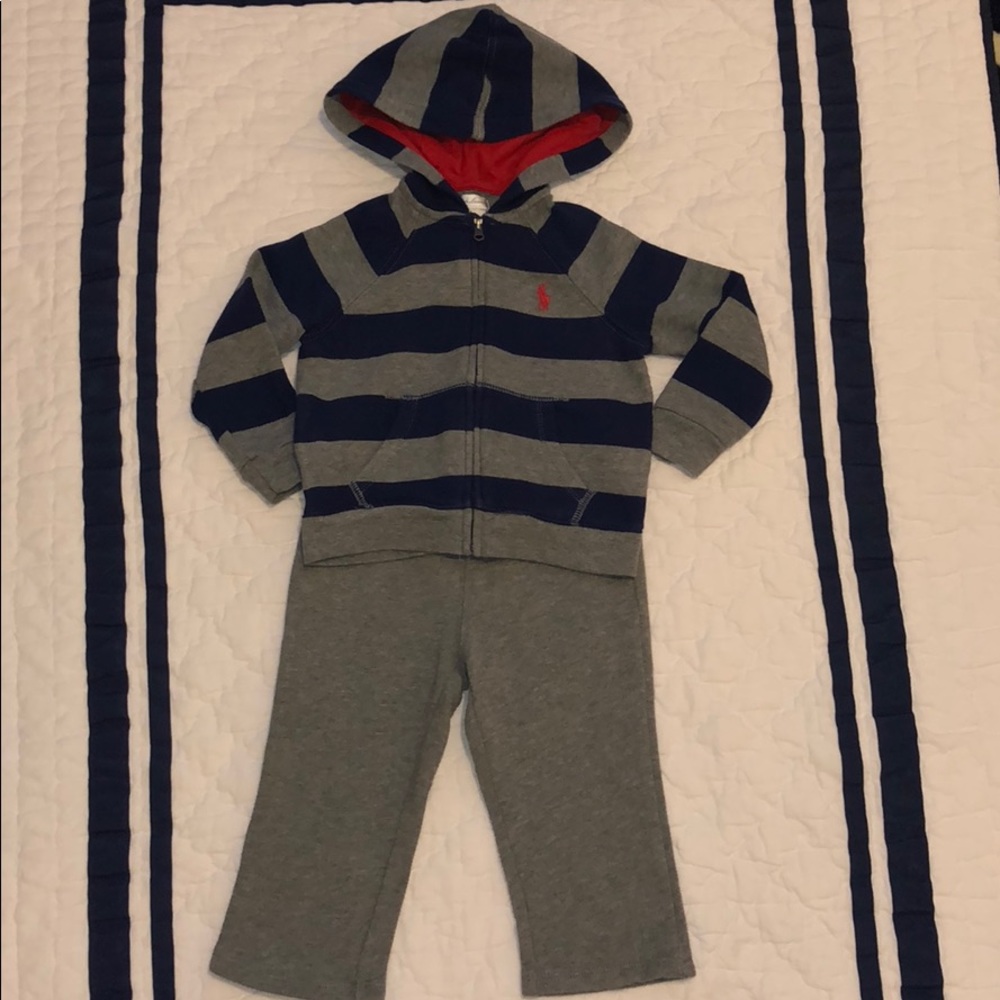 Ralph Lauren sweatshirt and pant